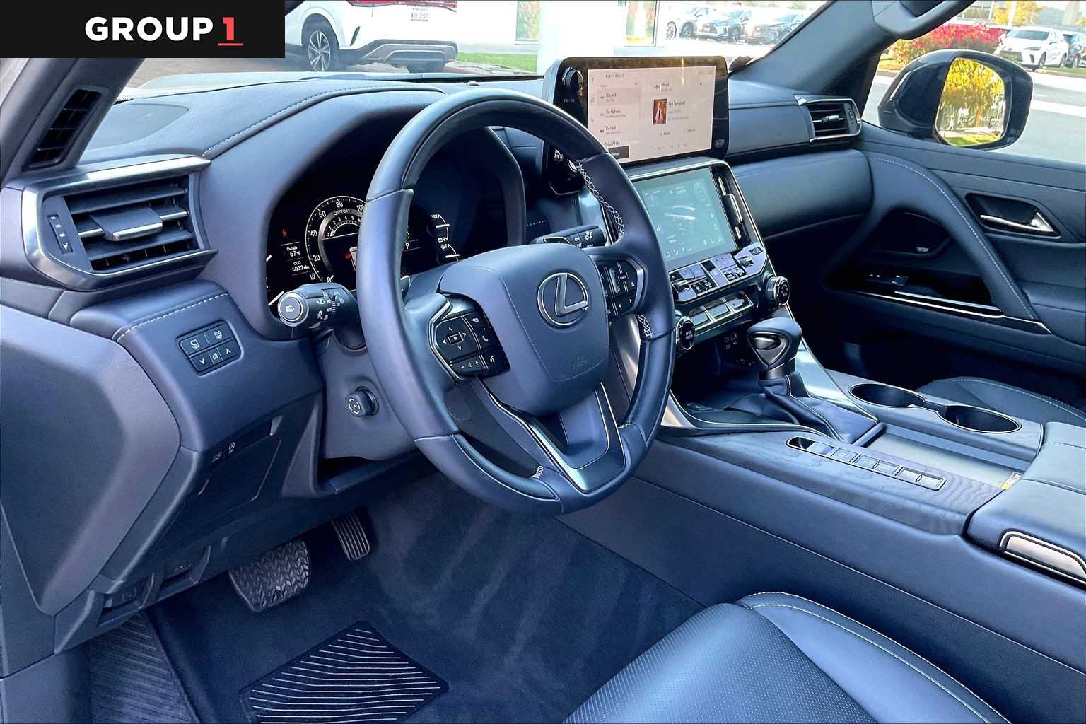 2024 Lexus LX Luxury  Atomic Silver at Mercedes-Benz of Houston North