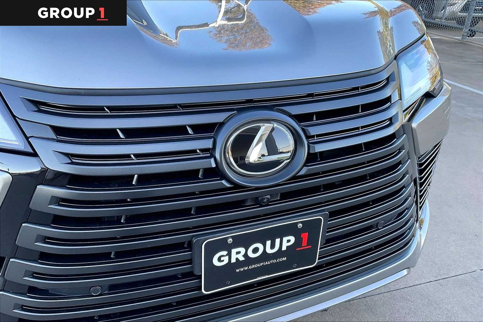 2024 Lexus LX Luxury  Atomic Silver at Mercedes-Benz of Houston North