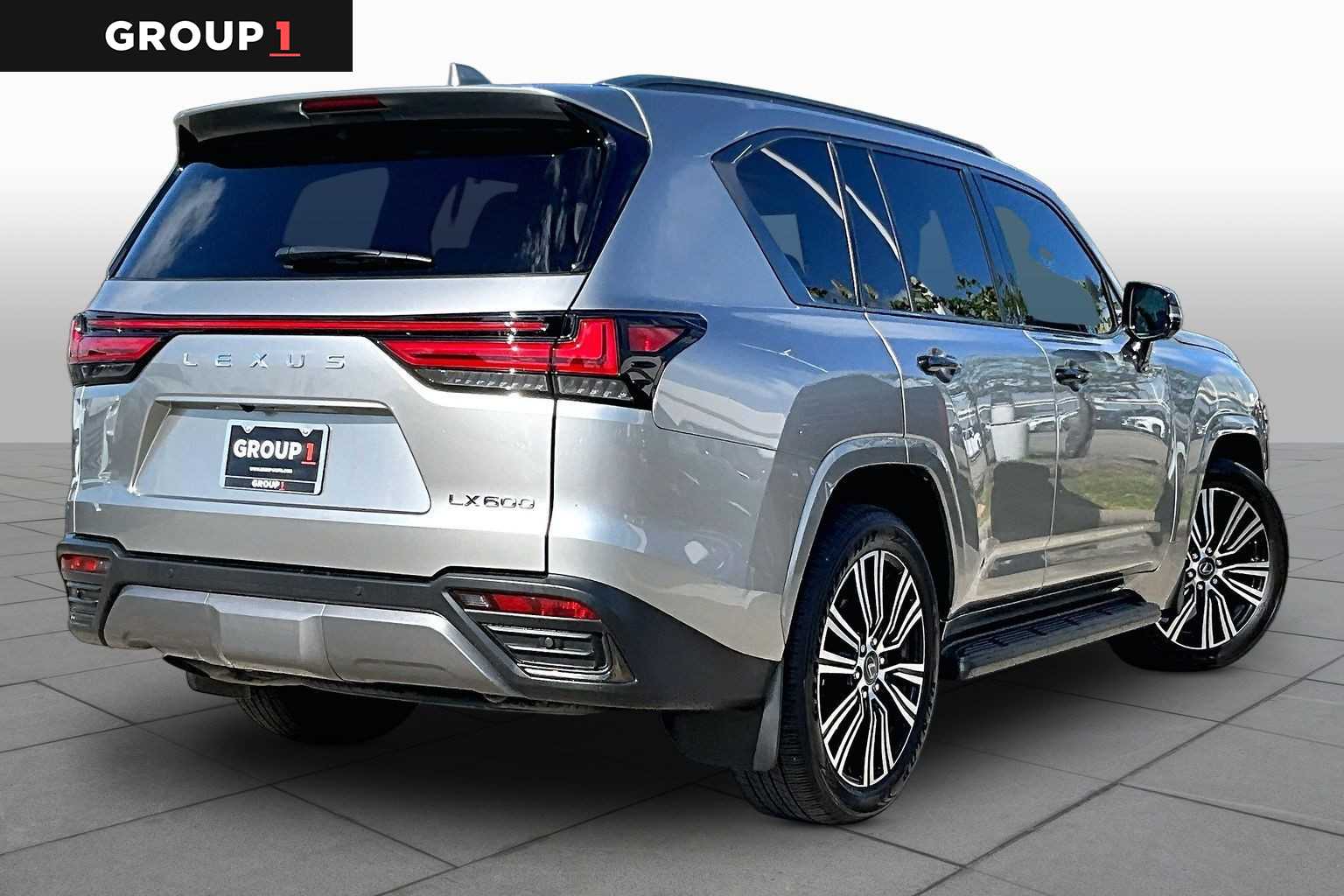 2025 Lexus LX 600 Luxury  Atomic Silver at Lexus Southwest Houston
