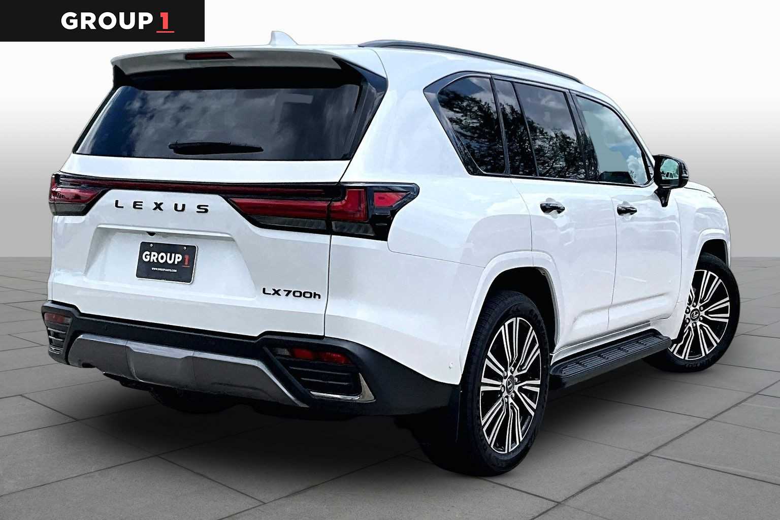 2026 Lexus LX 700h Luxury  Eminent White Pearl at Lexus Southwest Houston