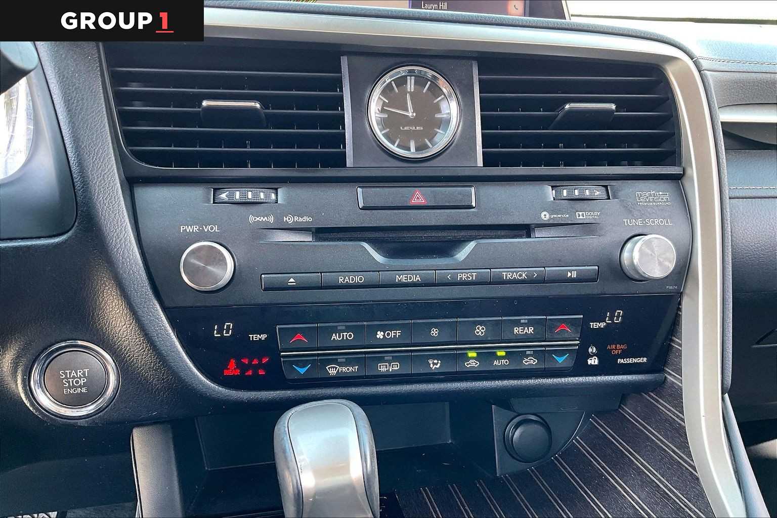 2019 Lexus RX Luxury  Eminent White Pearl at Lexus of Clear Lake