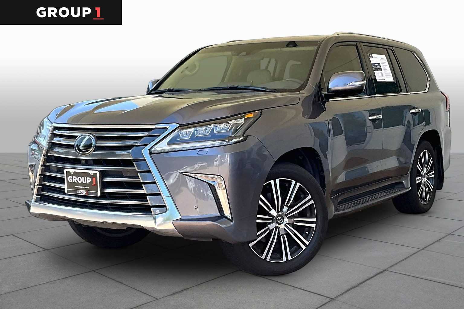 2019 Lexus LX 570  Nebula Gray Pearl at Honda of Clear Lake