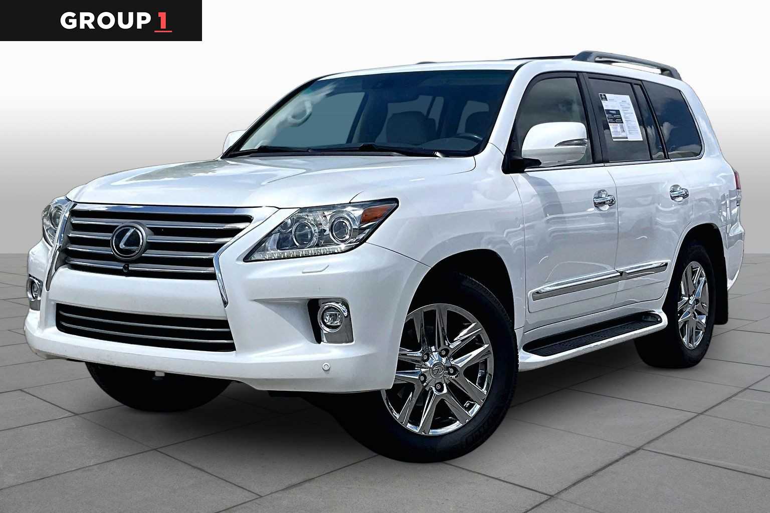 2014 Lexus LX 570  Starfire Pearl at Beck & Masten Kia