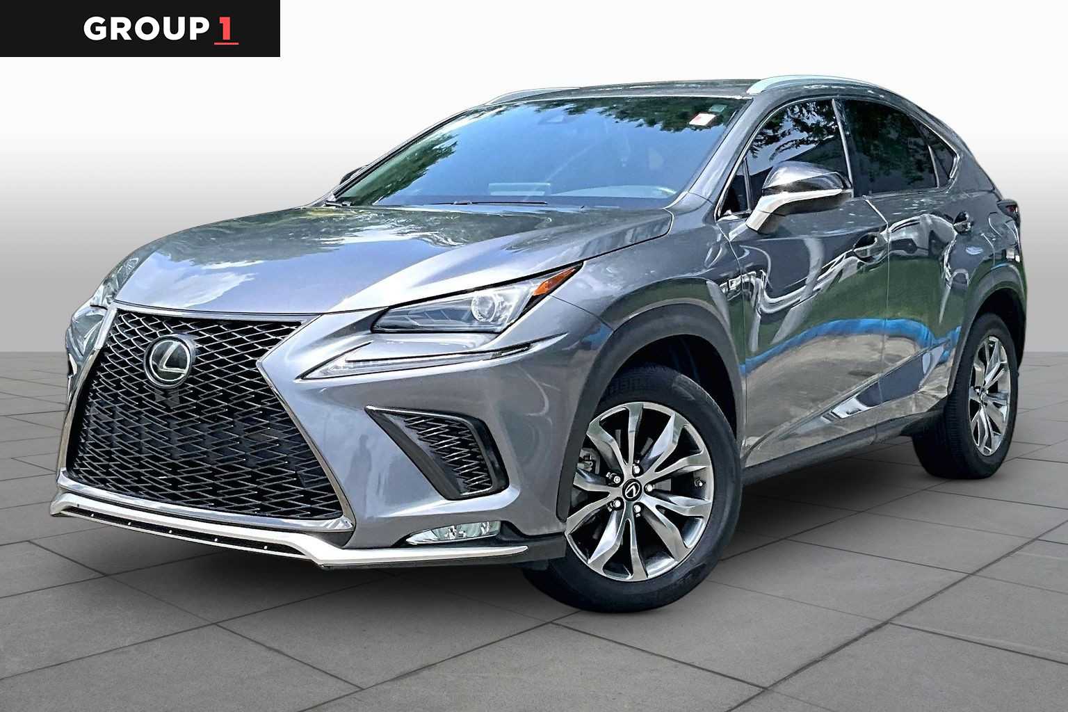 2020 Lexus NX 300 F SPORT  Nebula Gray Pearl at Texan GMC Buick