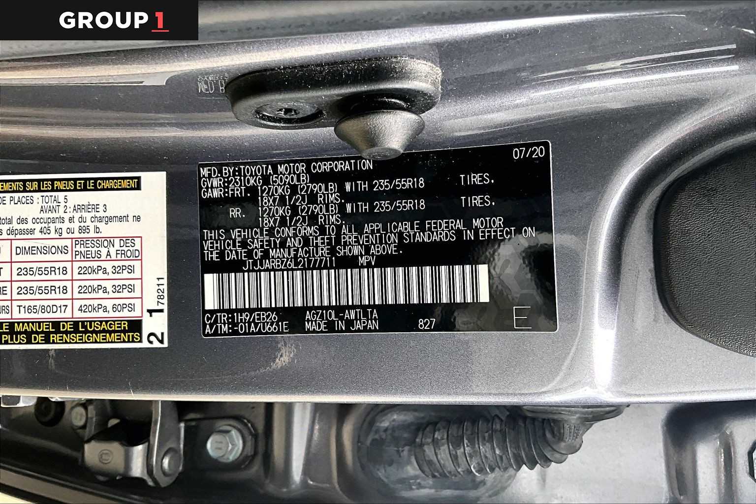 2020 Lexus NX 300 F SPORT  Nebula Gray Pearl at Texan GMC Buick