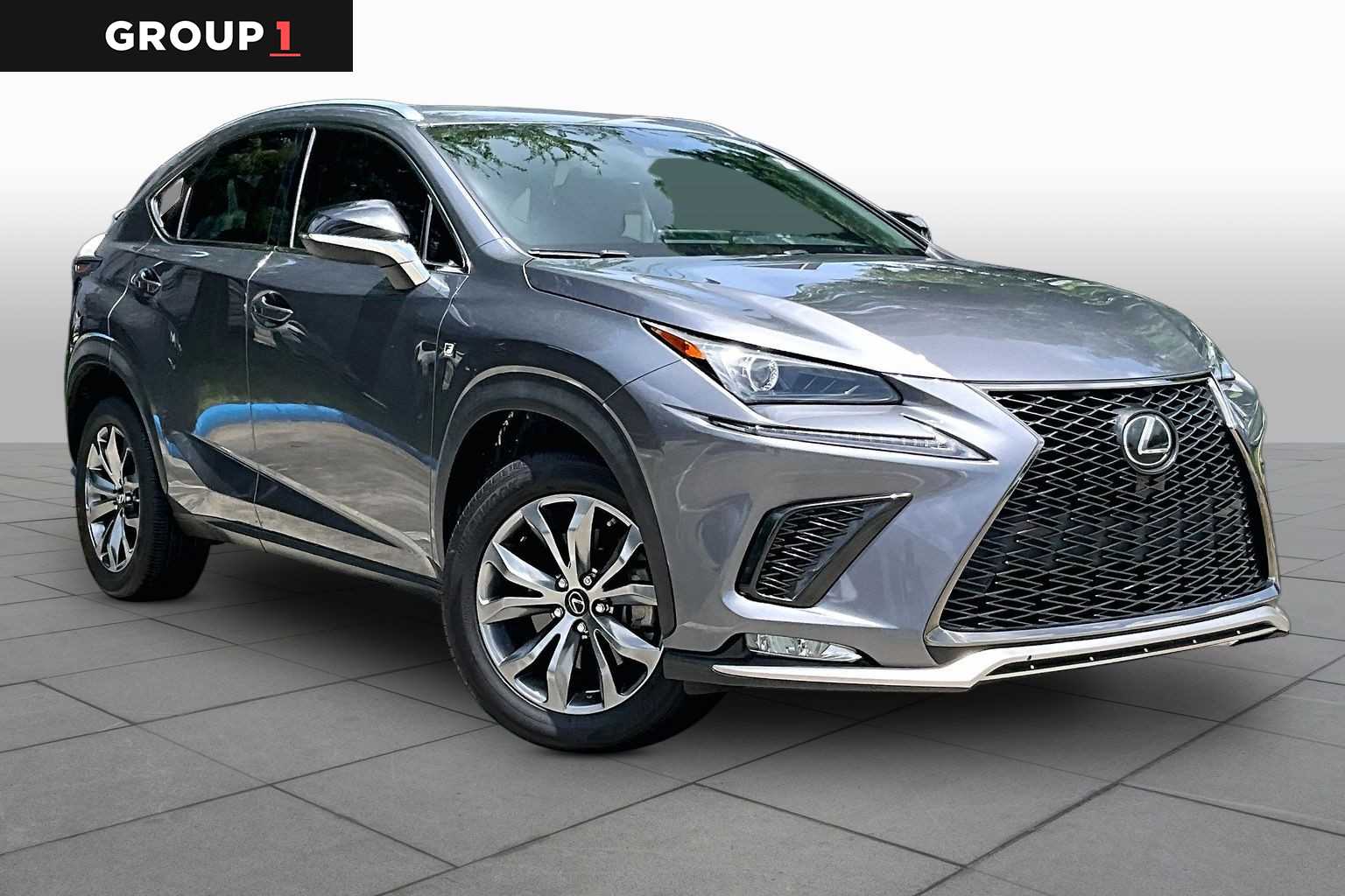2020 Lexus NX 300 F SPORT  Nebula Gray Pearl at Texan GMC Buick