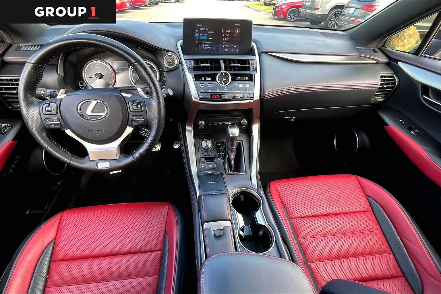 2020 Lexus NX F SPORT  Nebula Gray Pearl at AutoNation USA Houston