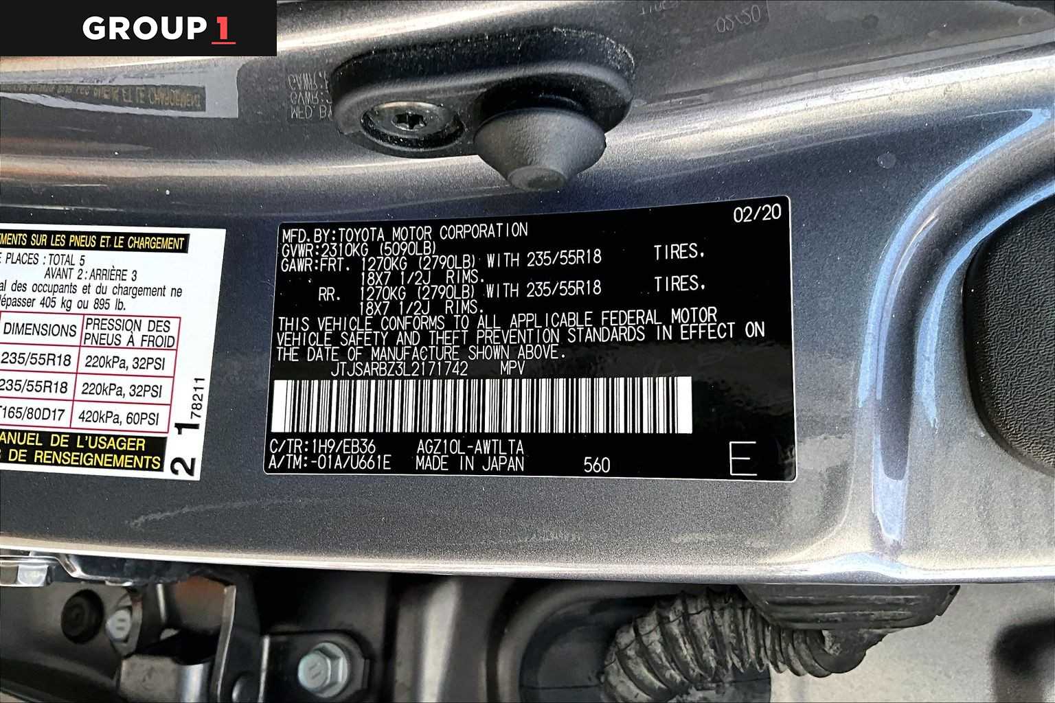 2020 Lexus NX F SPORT  Nebula Gray Pearl at AutoNation USA Houston