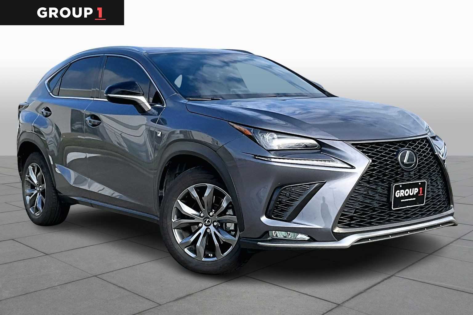 2020 Lexus NX F SPORT  Nebula Gray Pearl at AutoNation USA Houston