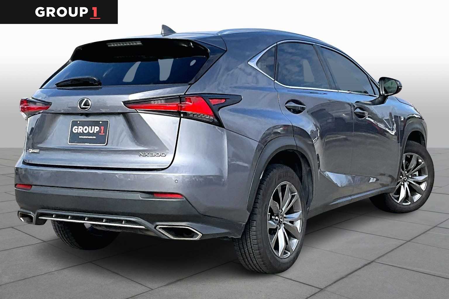 2020 Lexus NX F SPORT  Nebula Gray Pearl at AutoNation USA Houston