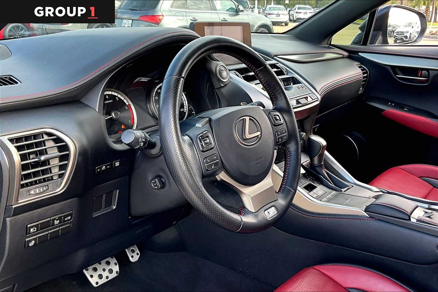 2020 Lexus NX F SPORT  Nebula Gray Pearl at AutoNation USA Houston