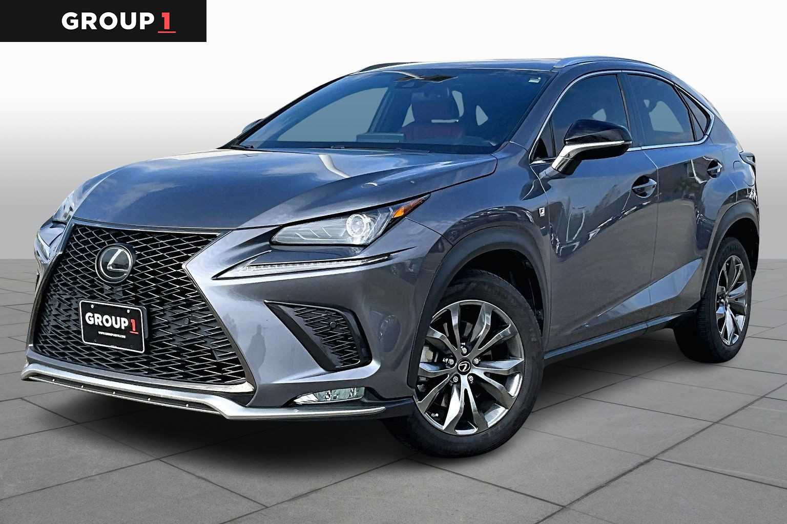 2020 Lexus NX F SPORT  Nebula Gray Pearl at AutoNation USA Houston