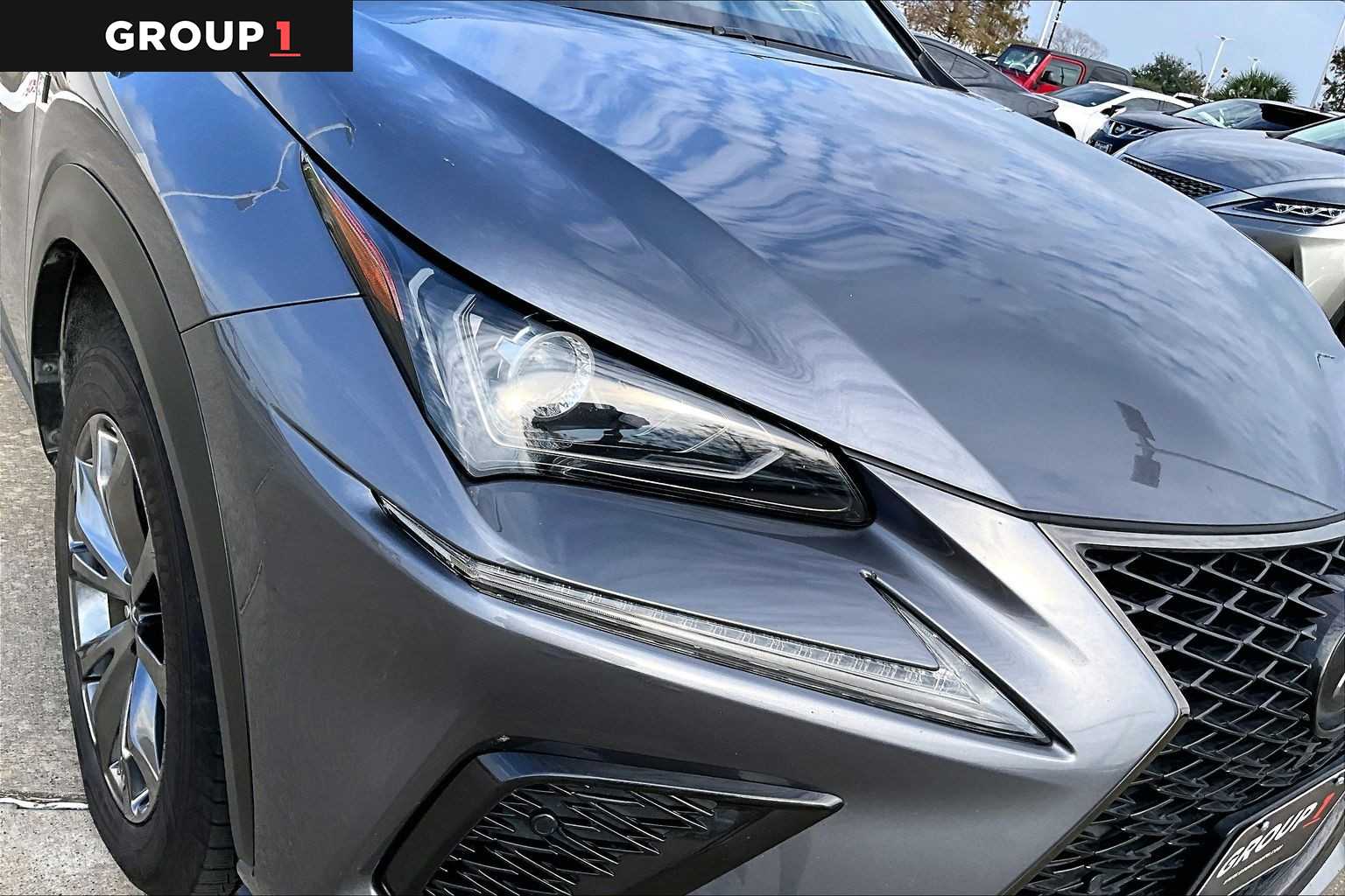 2020 Lexus NX F SPORT  Nebula Gray Pearl at AutoNation USA Houston