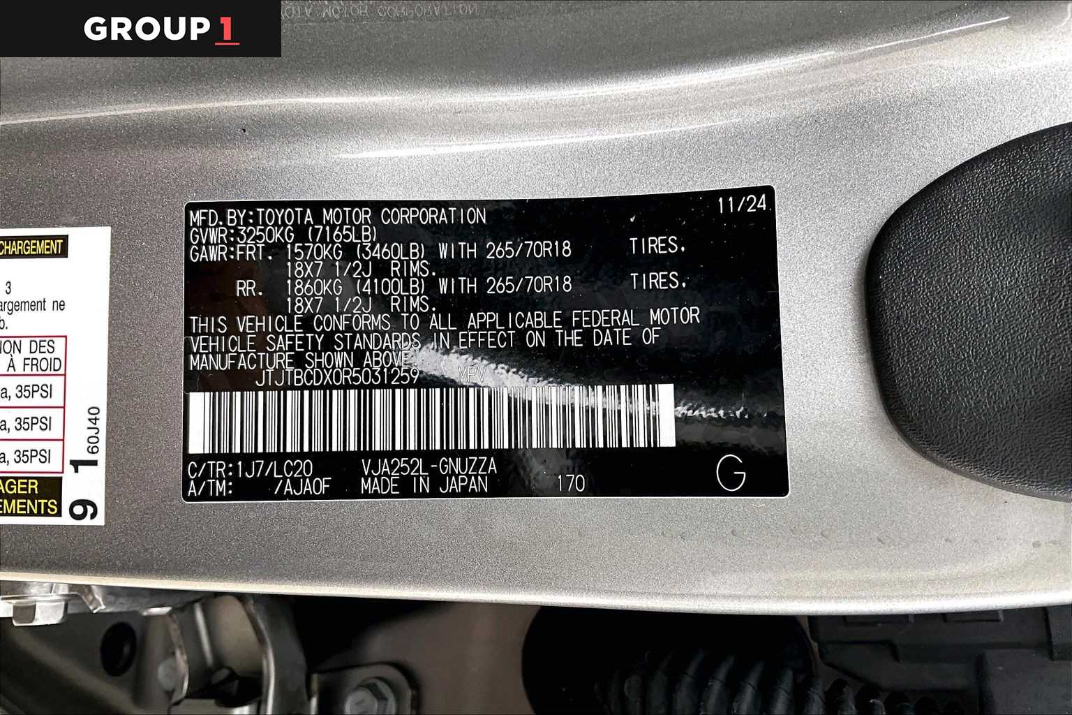 2024 Lexus GX 550 Overtrail+  Atomic Silver at Lexus Southwest Houston