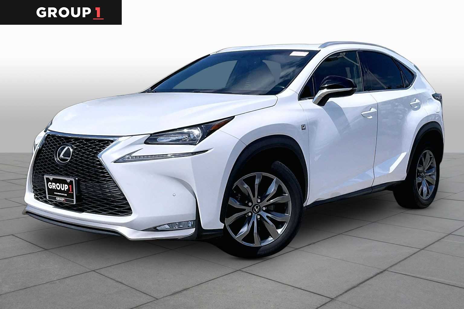 2016 Lexus NX 200t  F Sport  Ultra White at Lexus of Clear Lake