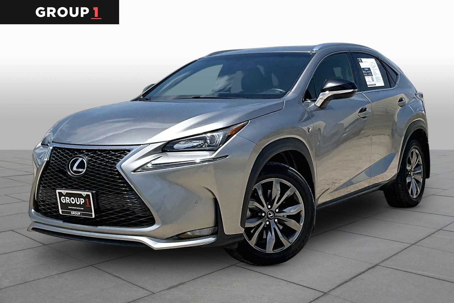 2015 Lexus NX 200t  F Sport  Atomic Silver at Lexus Southwest Houston