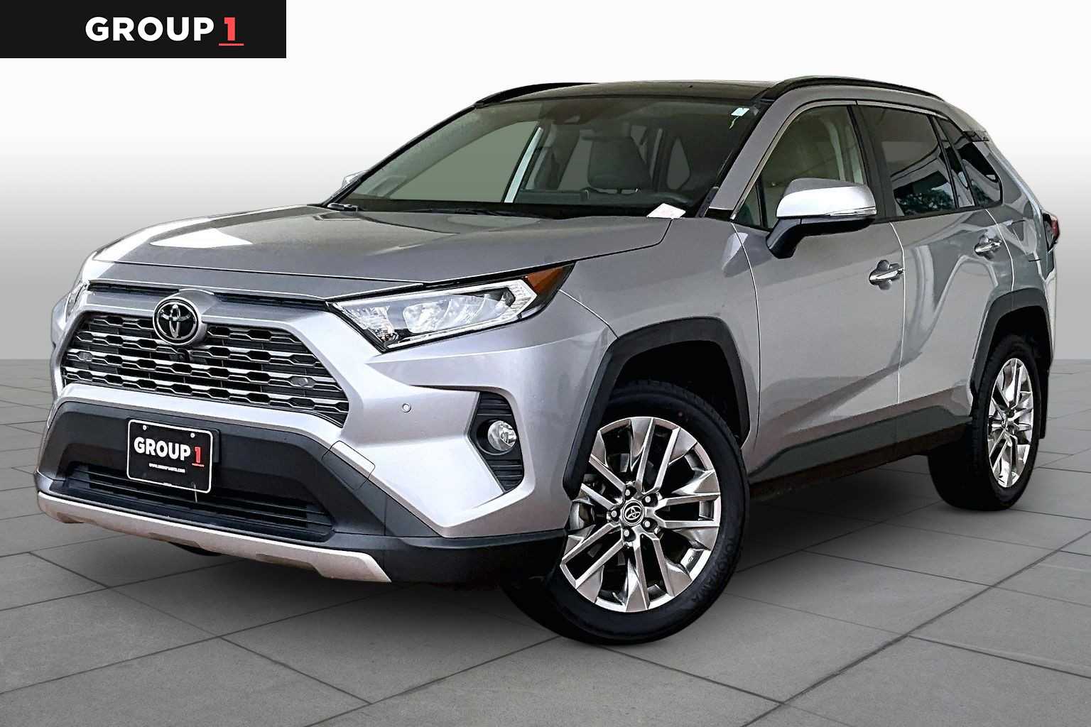 2020 Toyota RAV4 Limited Silver Sky Metallic at Tomball Ford