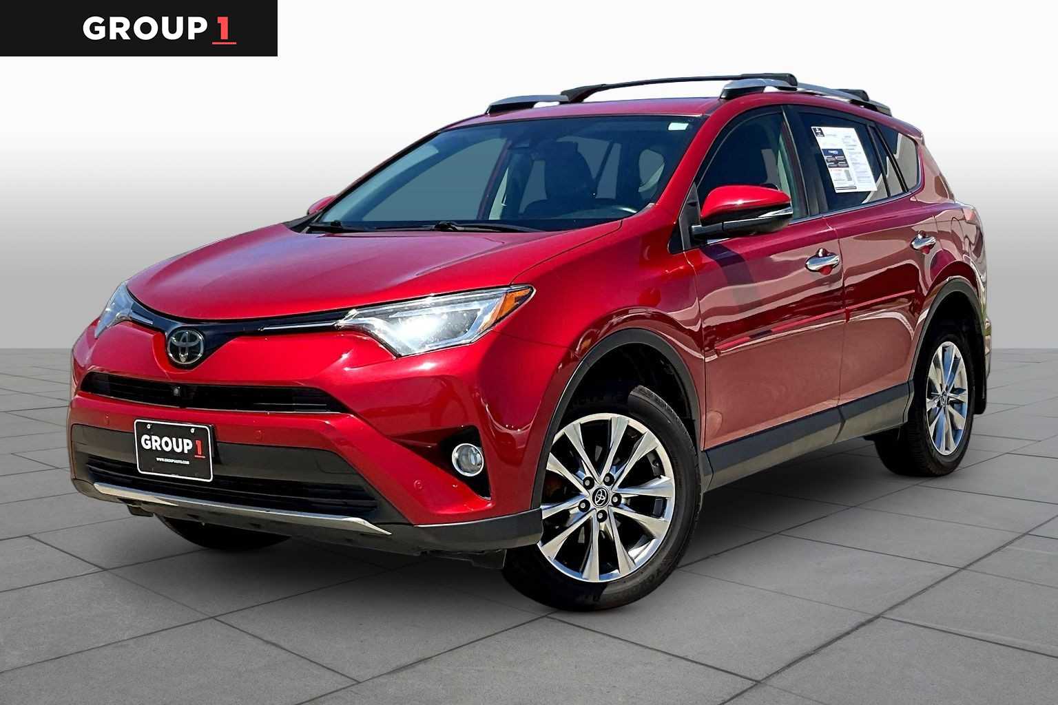 2016 Toyota RAV4 Limited Barcelona Red Metallic at Westside Kia