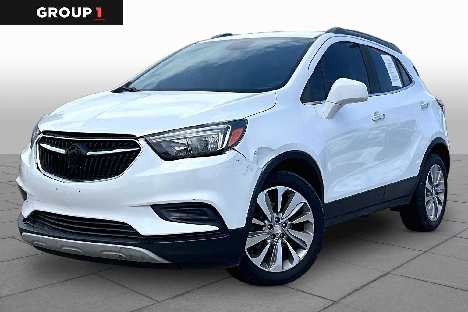 2020 Buick Encore Preferred Summit White at Group 1 Toyota Southwest