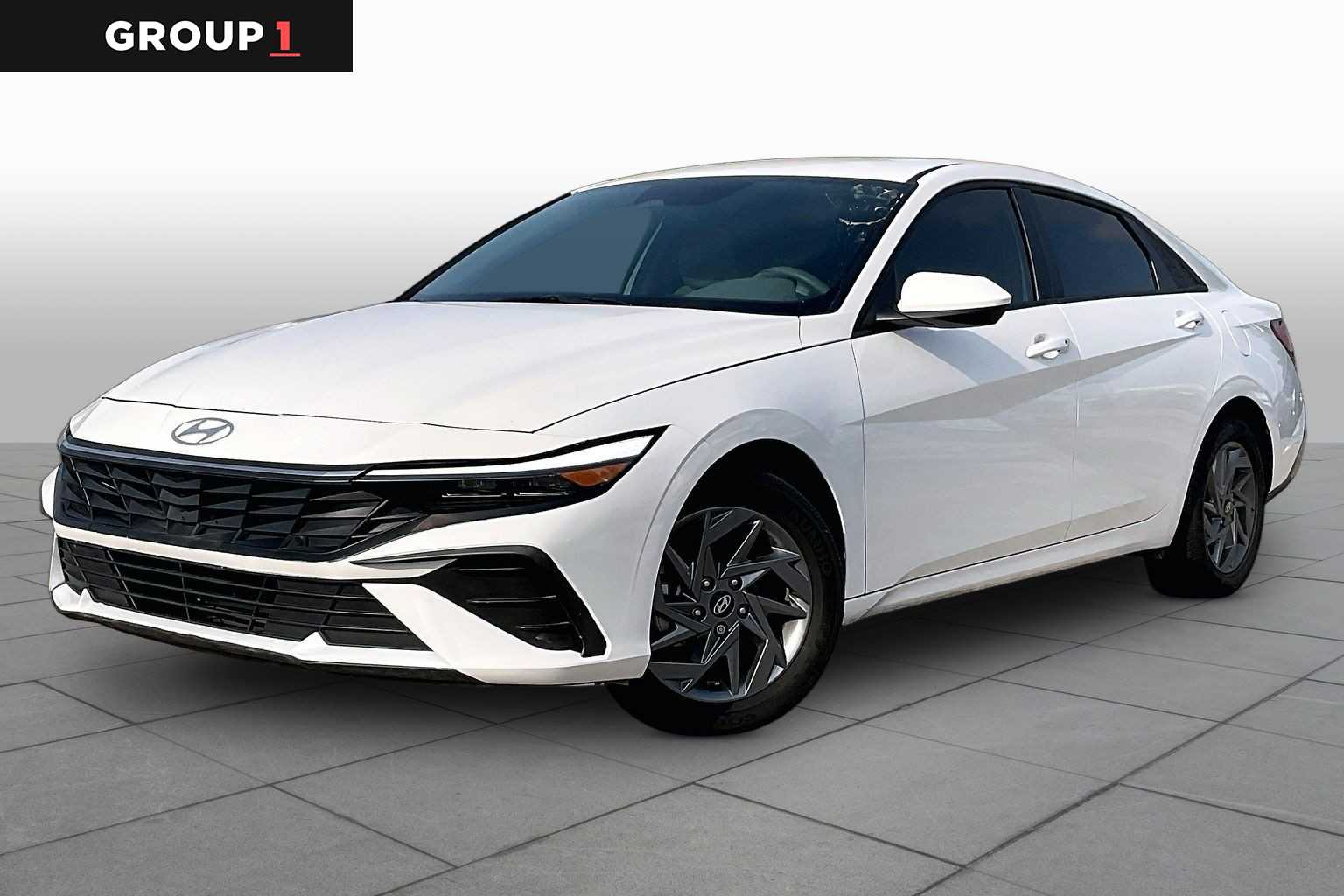 2024 Hyundai Elantra SEL Serenity White at Texan GMC Buick