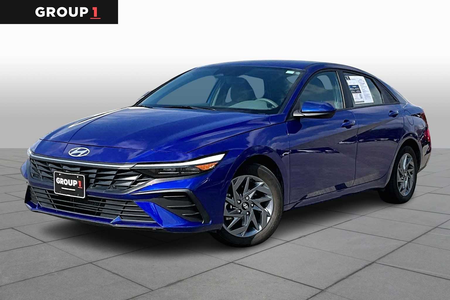 2024 Hyundai Elantra SEL Intense Blue at HGreg Houston