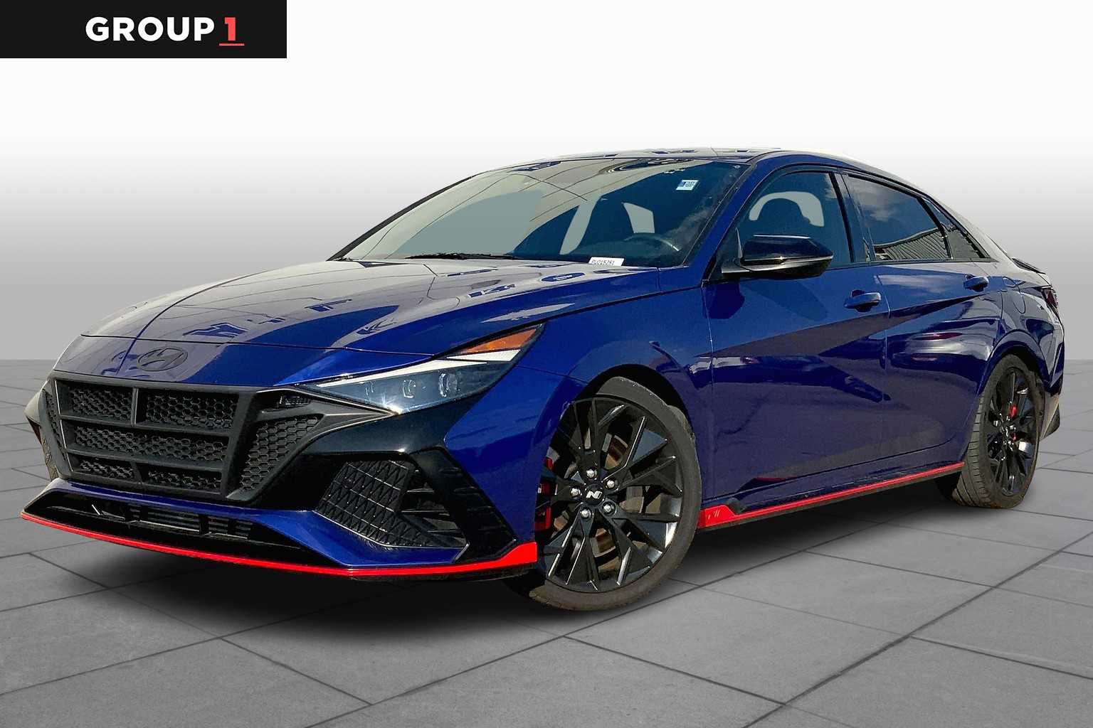 2023 Hyundai Elantra N  Intense Blue at Texan GMC Buick