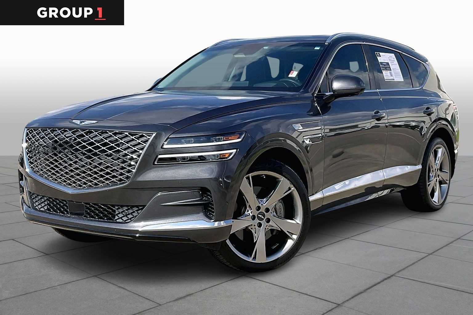 2022 Genesis GV80  Himalayan Gray at Mercedes-Benz of Houston North