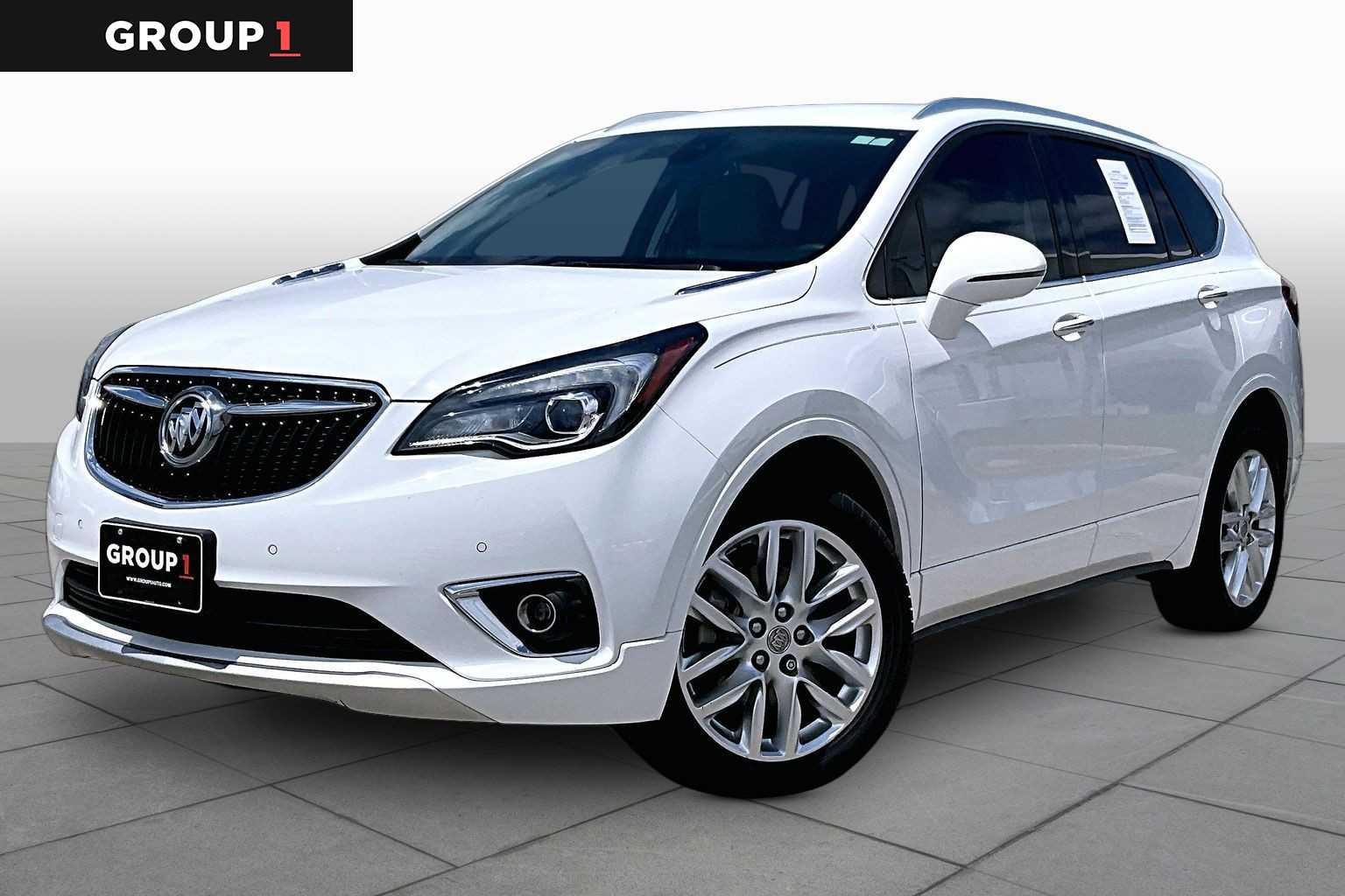 2019 Buick Envision Premium Summit White at Mac Haik Ford