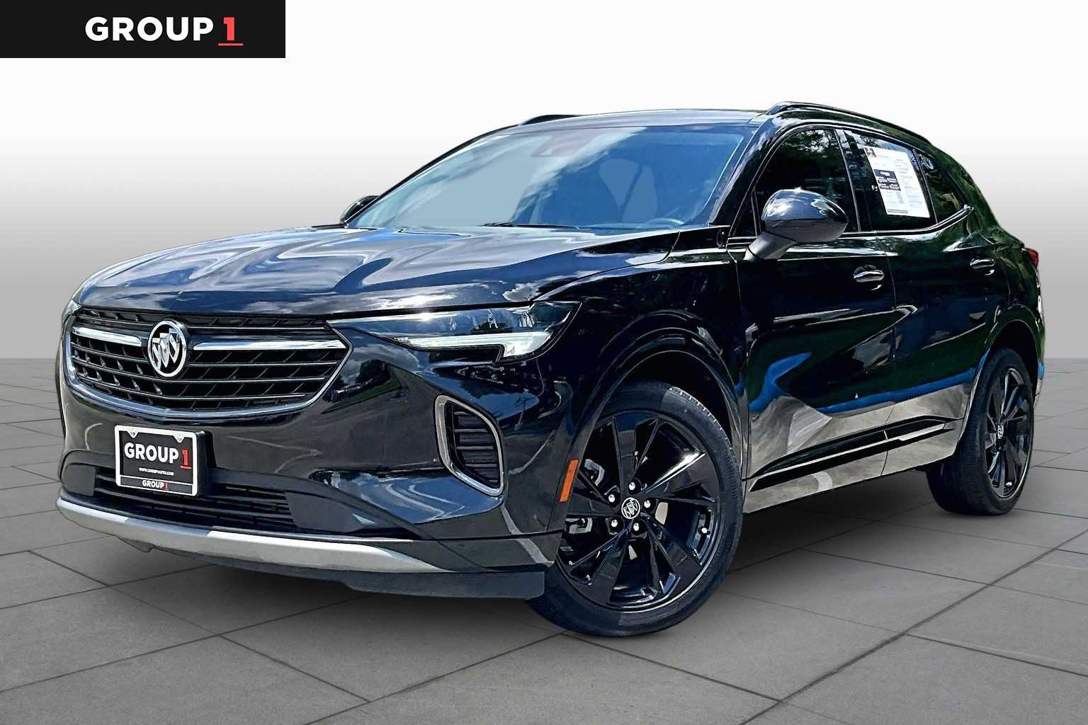 2022 Buick Envision Essence Ebony Twilight Metallic at Group 1 GMC Buick South