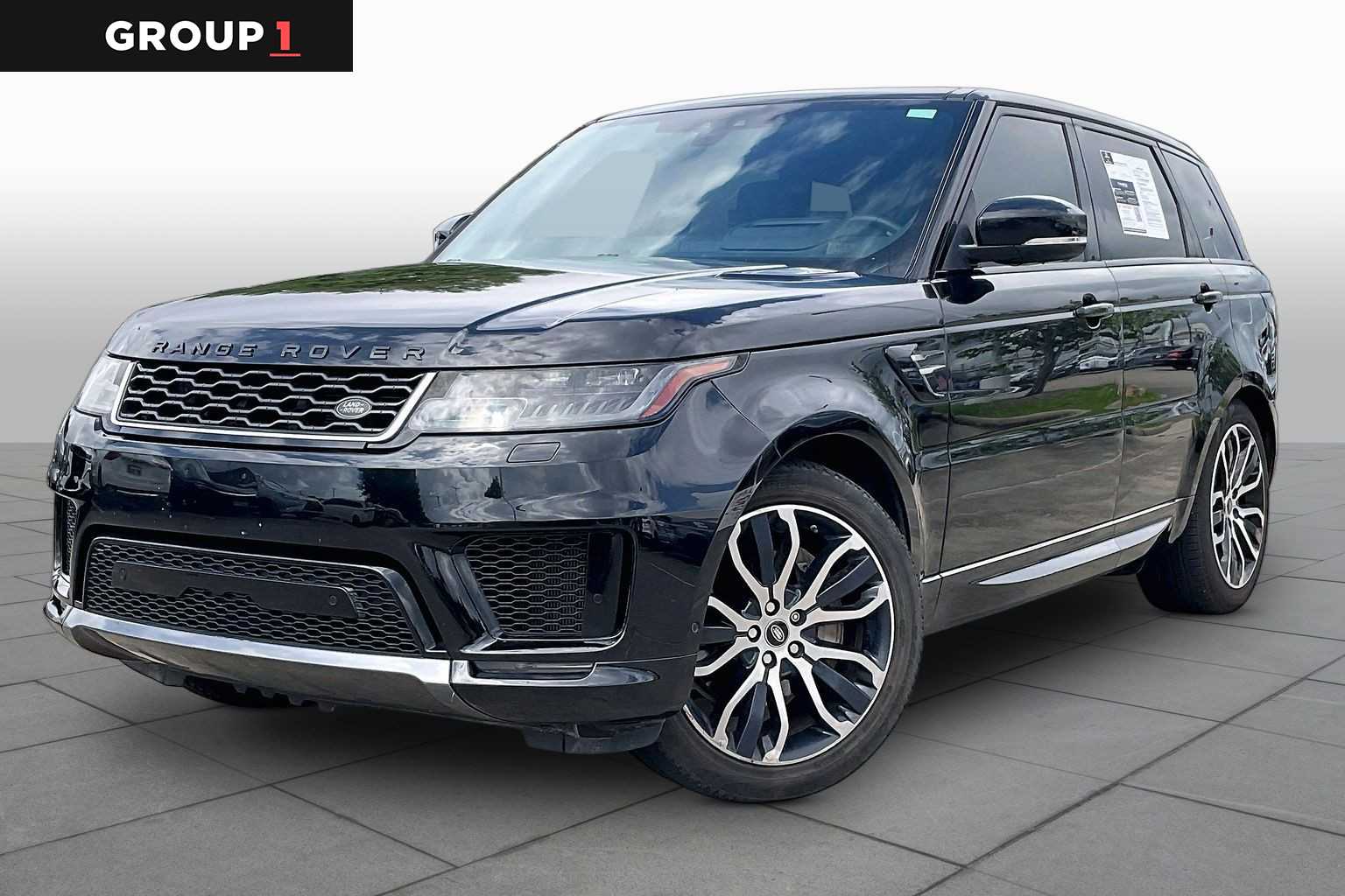 2019 Land Rover Range Rover Sport HSE Mescalitio Black Metallic at Group 1 GMC Buick South
