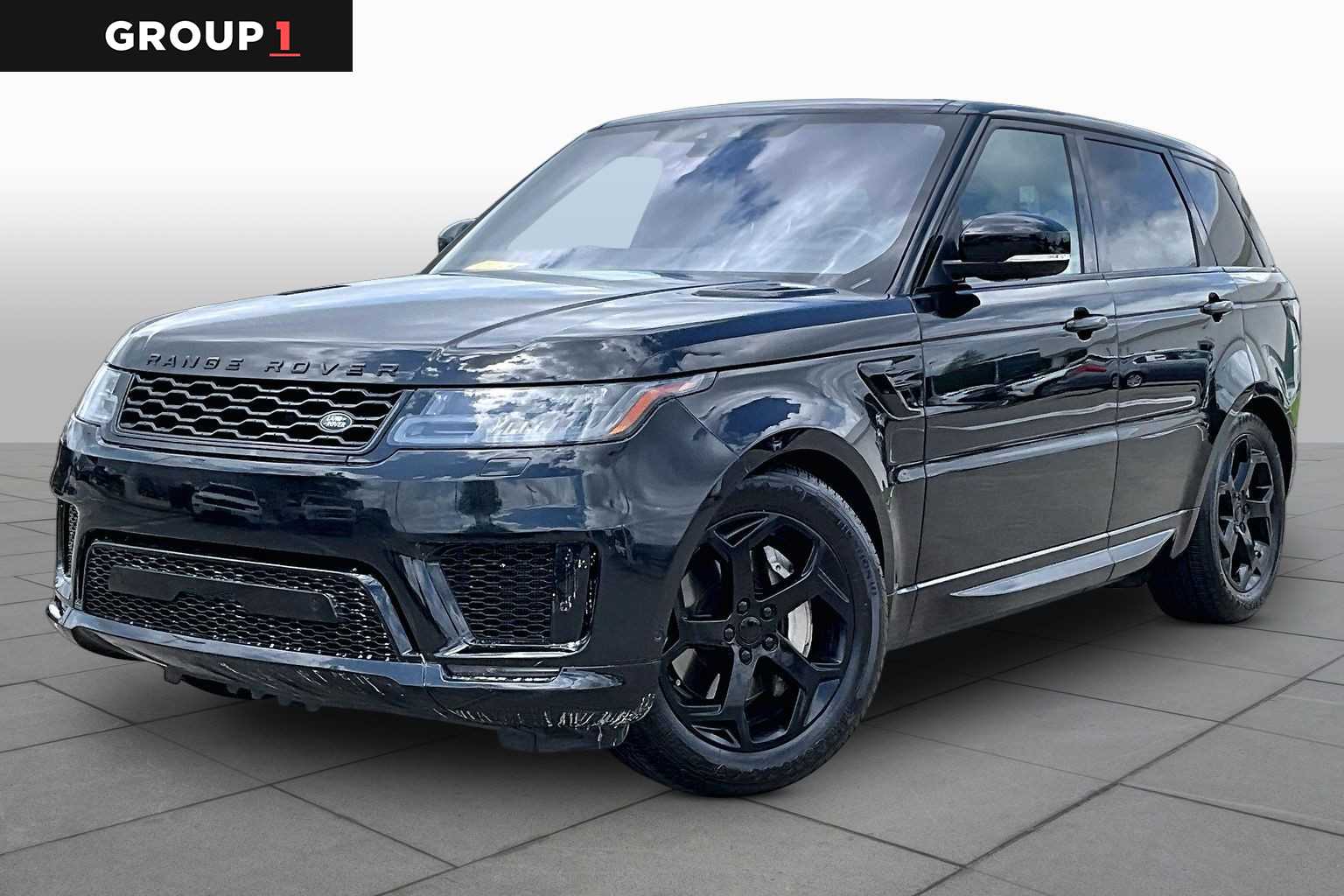 2020 Land Rover Range Rover Sport HSE Santorini Black Metallic at Group 1 GMC Buick South