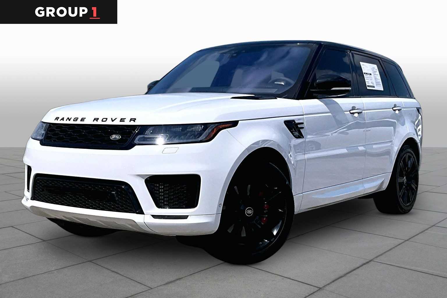 2021 Land Rover Range Rover Sport HST Fuji White at Sterling McCall Nissan
