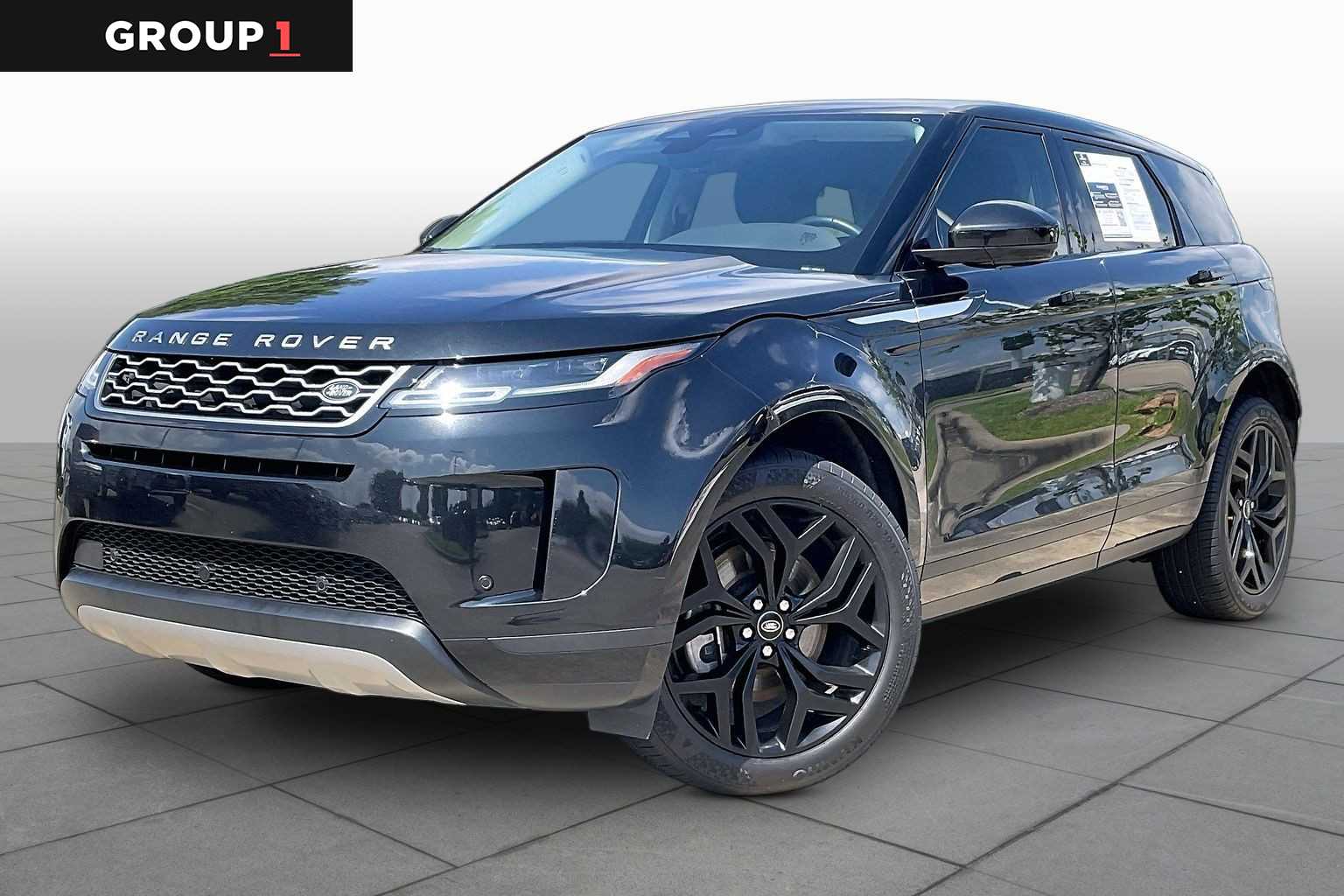2023 Land Rover Range Rover Evoque SE Santorini Black Metallic at HGreg Houston