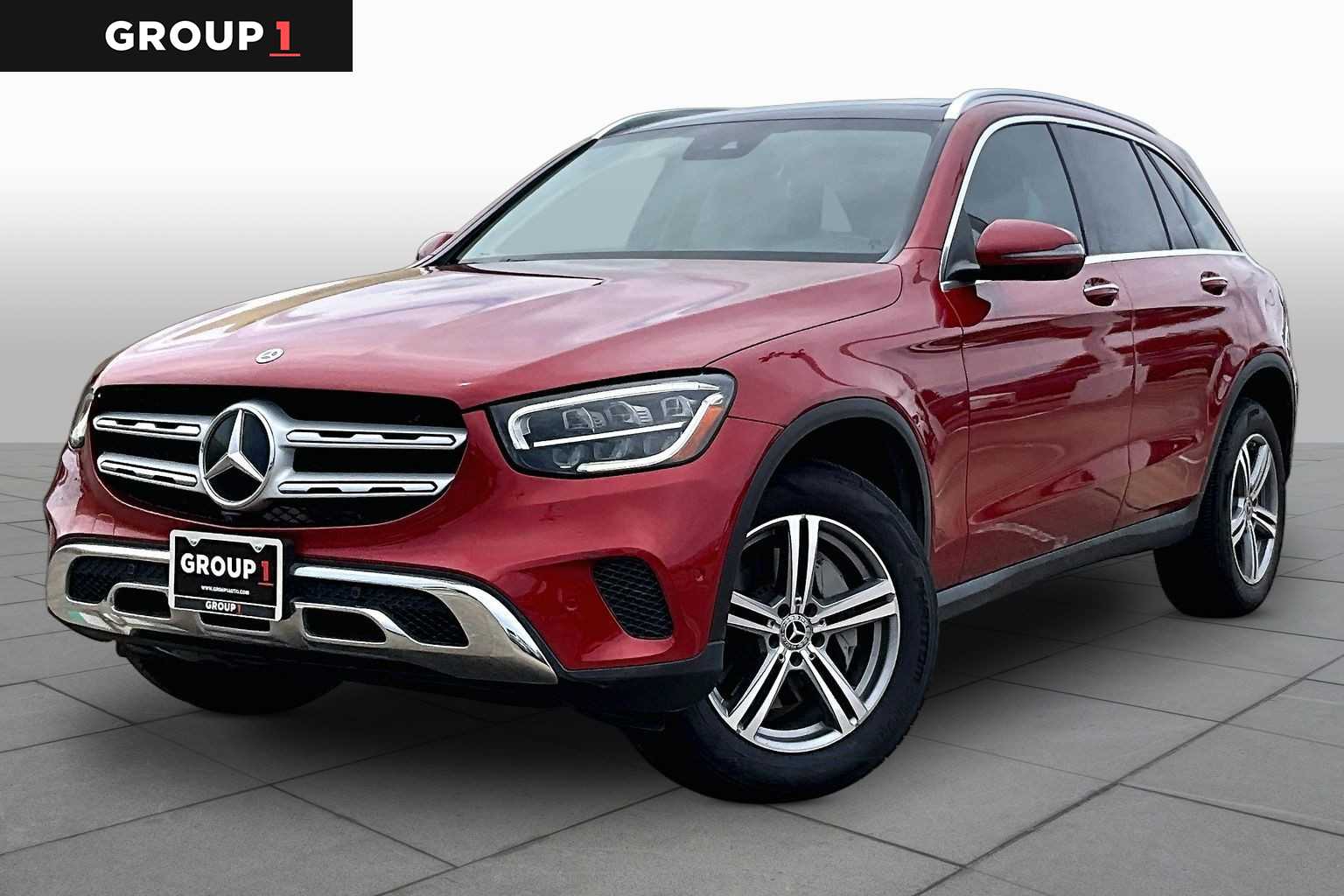 2022 Mercedes-Benz GLC 300 GLC 300 MANUFAKTUR Cardinal Red Metallic at Lexus Southwest Houston