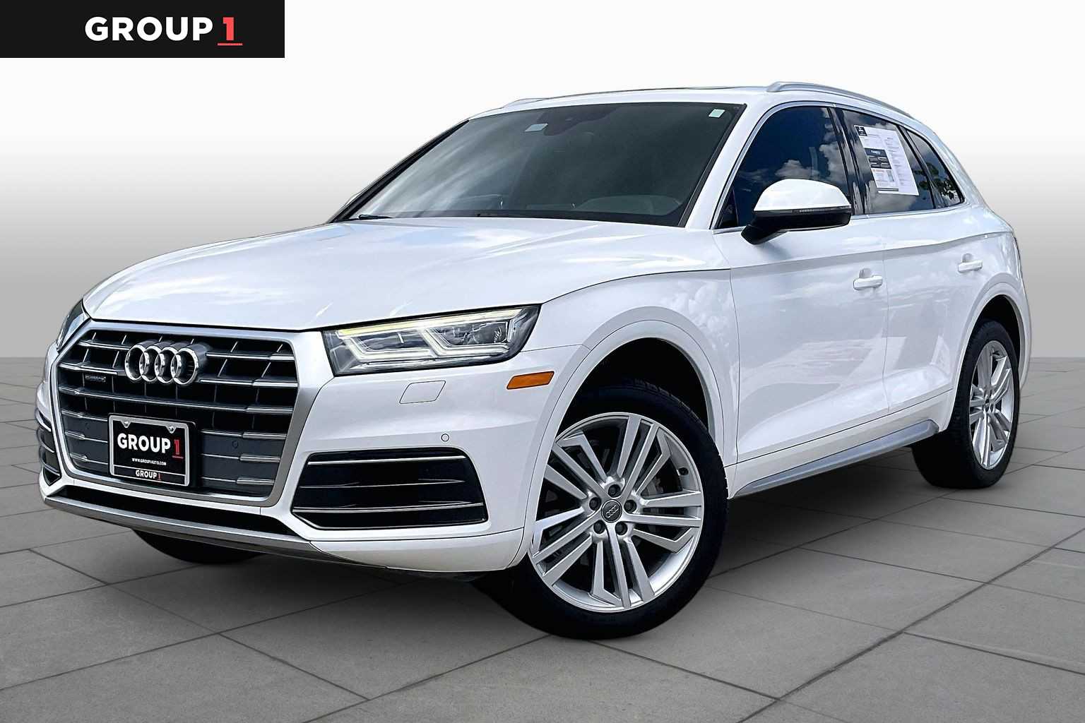 2018 Audi Q5 Premium Plus Ibis White at Group 1 Toyota Southwest