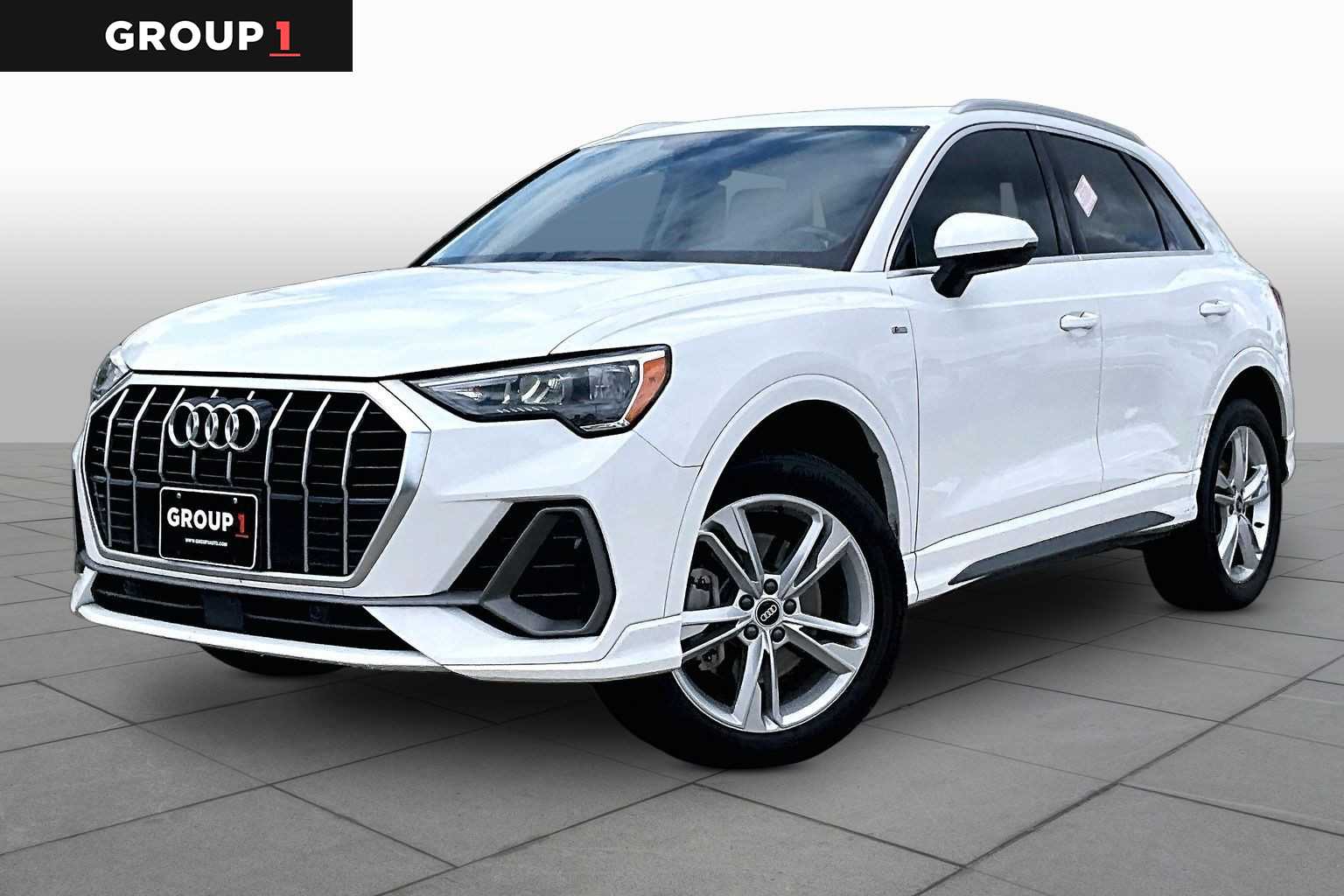 2022 Audi Q3 S line Premium Ibis White at Westside Kia