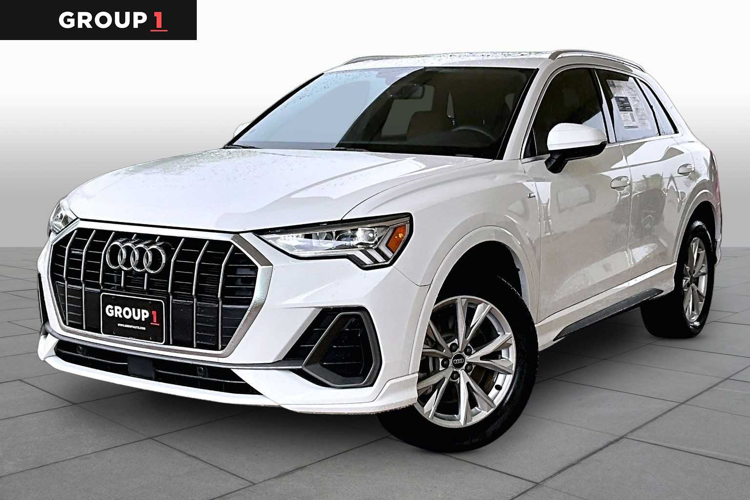 2025 Audi Q3 S line Premium Plus Arkona White at BMW of West Houston