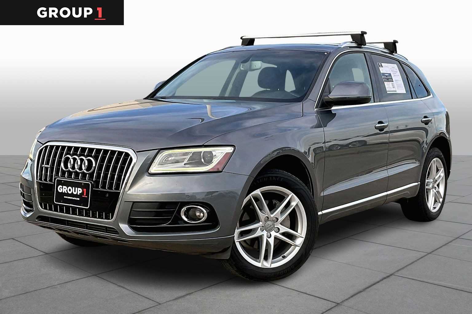 2015 Audi Q5 Premium Plus Daytona Gray Pearl Effect at AutoNation USA Houston
