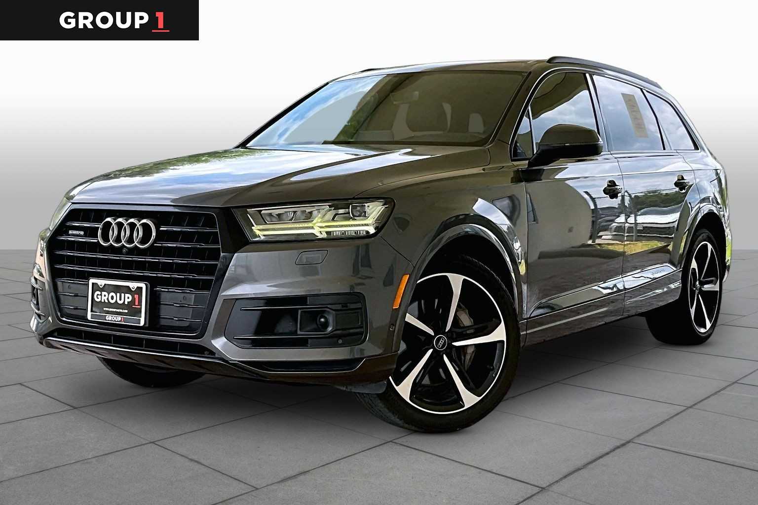 2019 Audi Q7 Prestige Samurai Gray Metallic at Auto Boutique Texas
