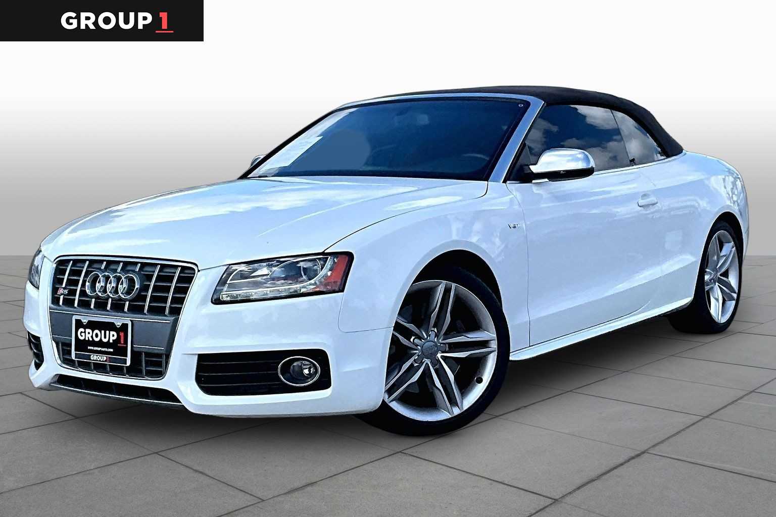 2010 Audi S5 Premium Plus Ibis White at Mac Haik Ford