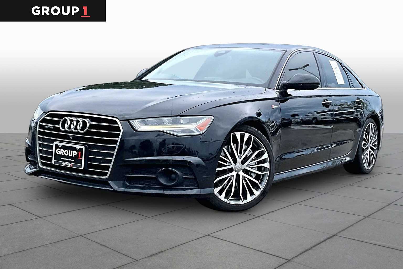 2018 Audi A6 Prestige Mythos Black Metallic at Tomball Ford