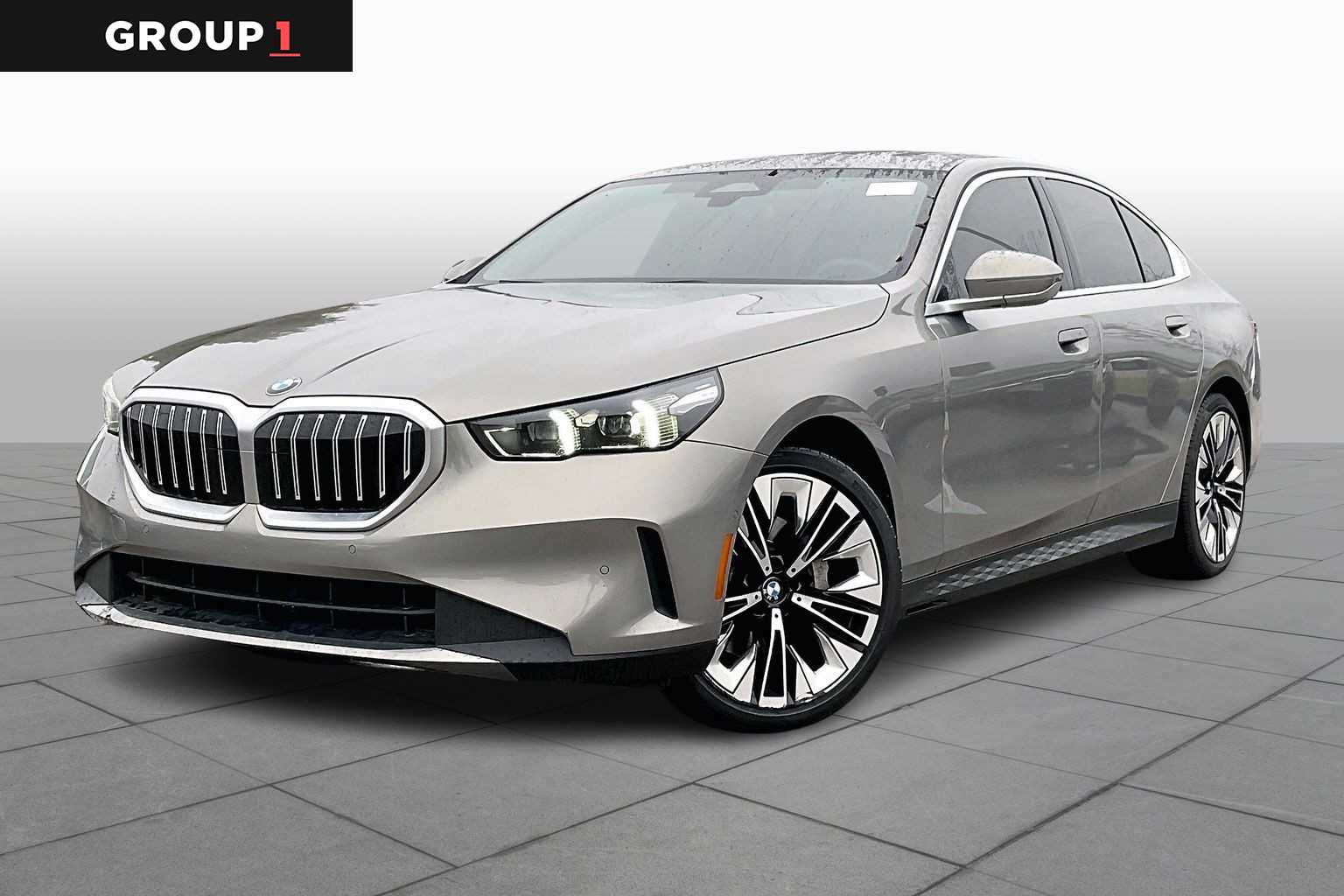 2024 BMW 5 Series 530i Oxide Grey Metallic at AutoNation USA Katy