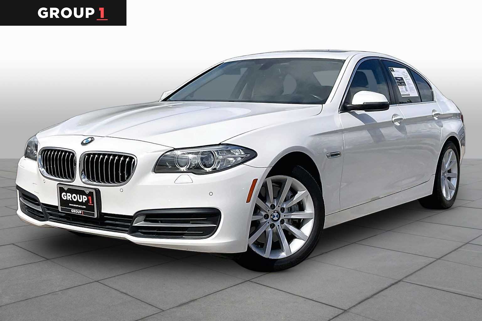 2014 BMW 535i 535i Alpine White at Sterling McCall Nissan