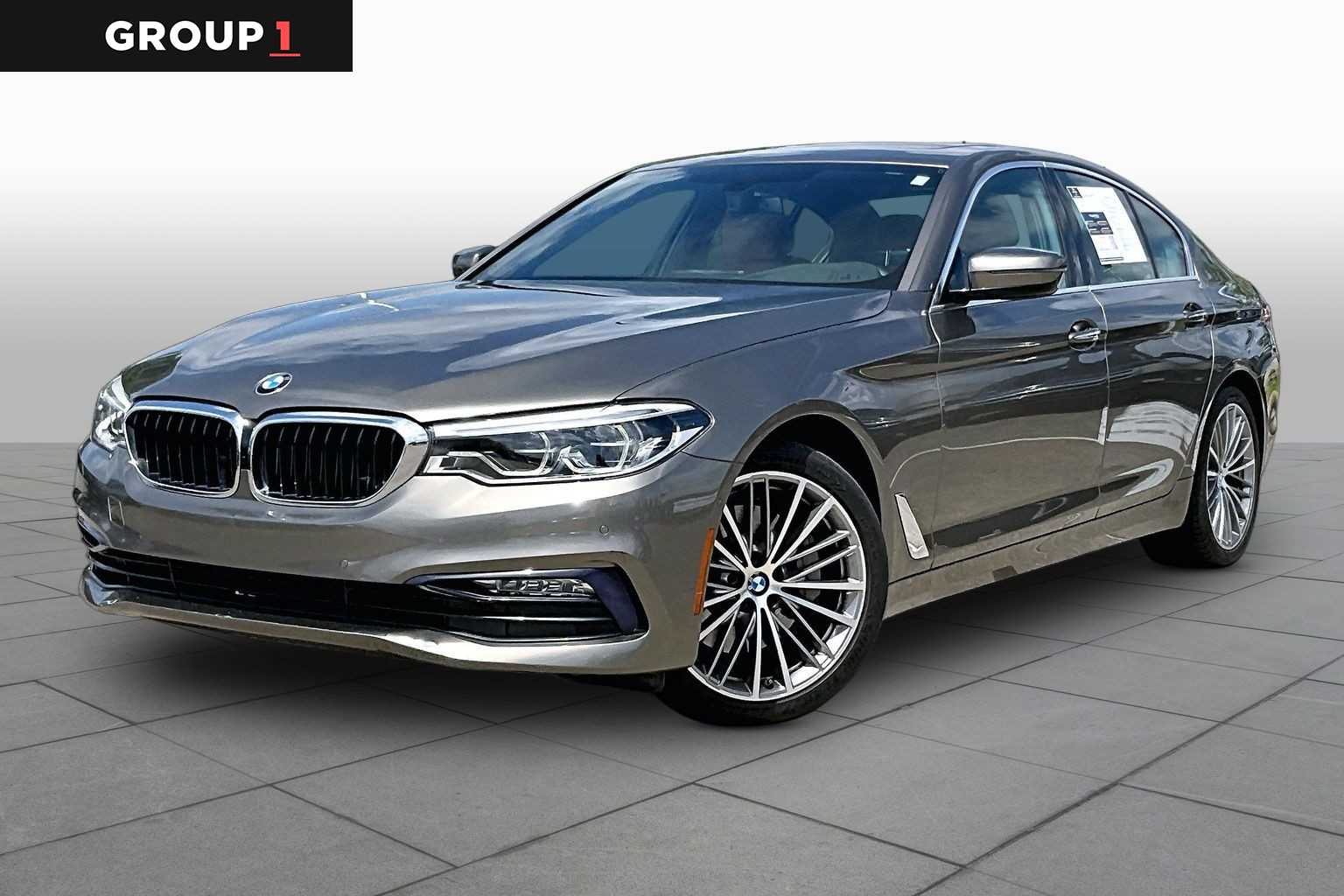 2017 BMW 530i 530i Atlas Cedar Metallic at Team Mazda