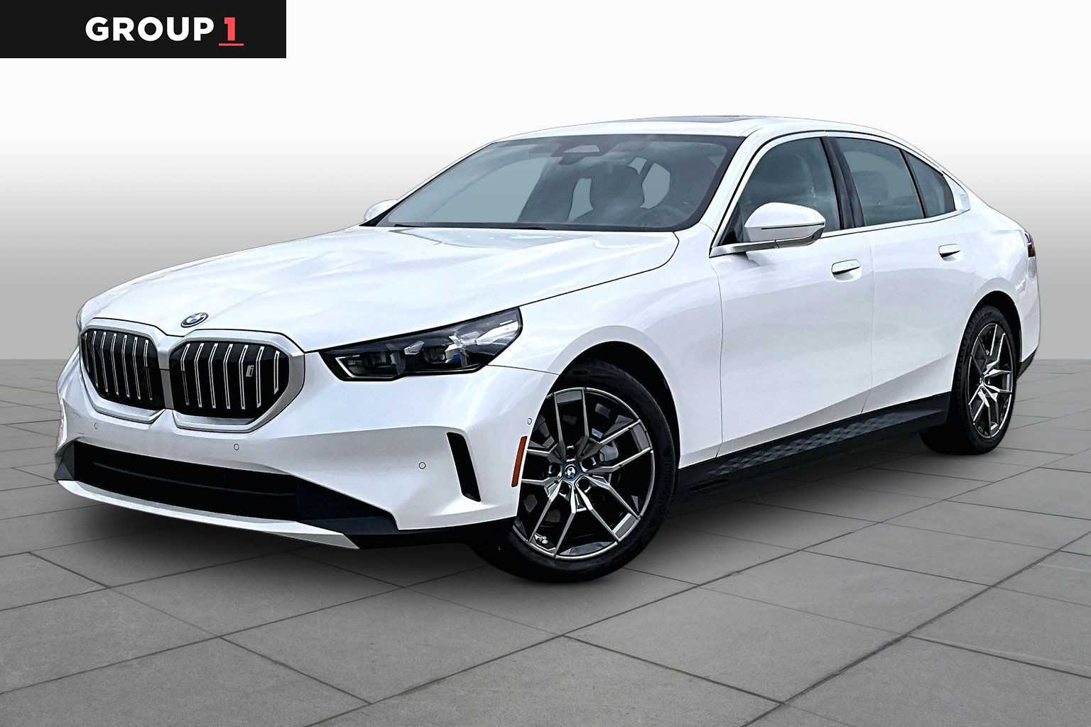 2025 BMW i5 eDrive40 Mineral White Metallic at BMW of West Houston