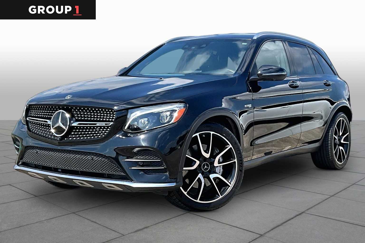 2019 Mercedes-Benz AMG GLC 43 AMG GLC 43 Obsidian Black Metallic at Beck & Masten Kia