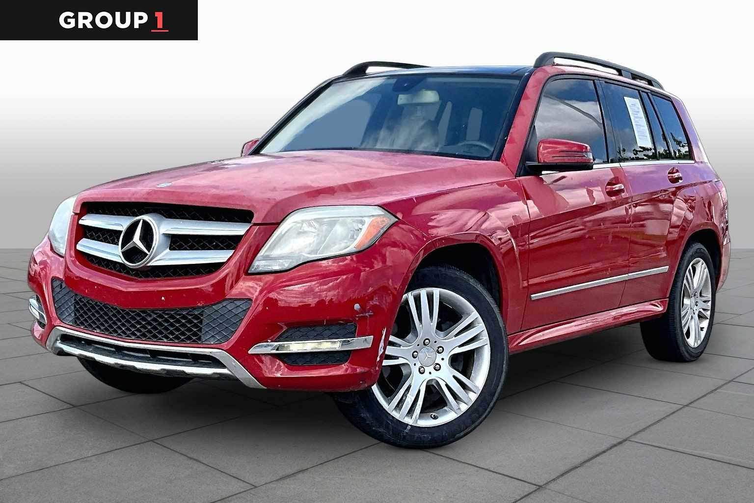 2014 Mercedes-Benz GLK 350 GLK 350 Mars Red at Mac Haik Ford