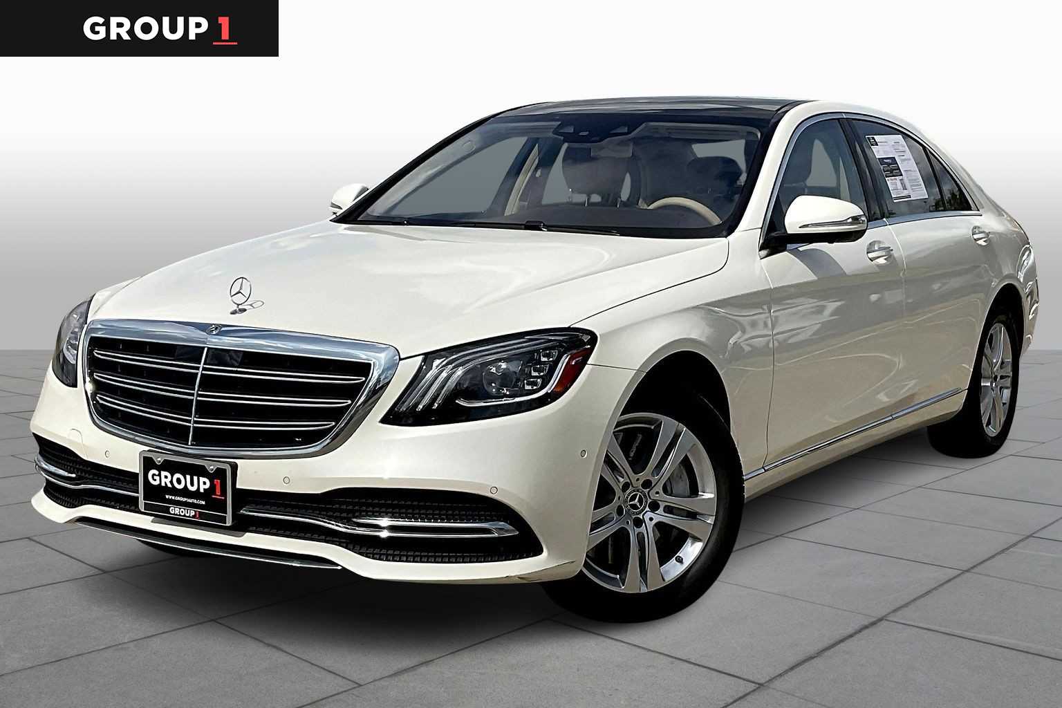 2018 Mercedes-Benz S-Class S 450 designo Diamond White at Lexus Southwest Houston