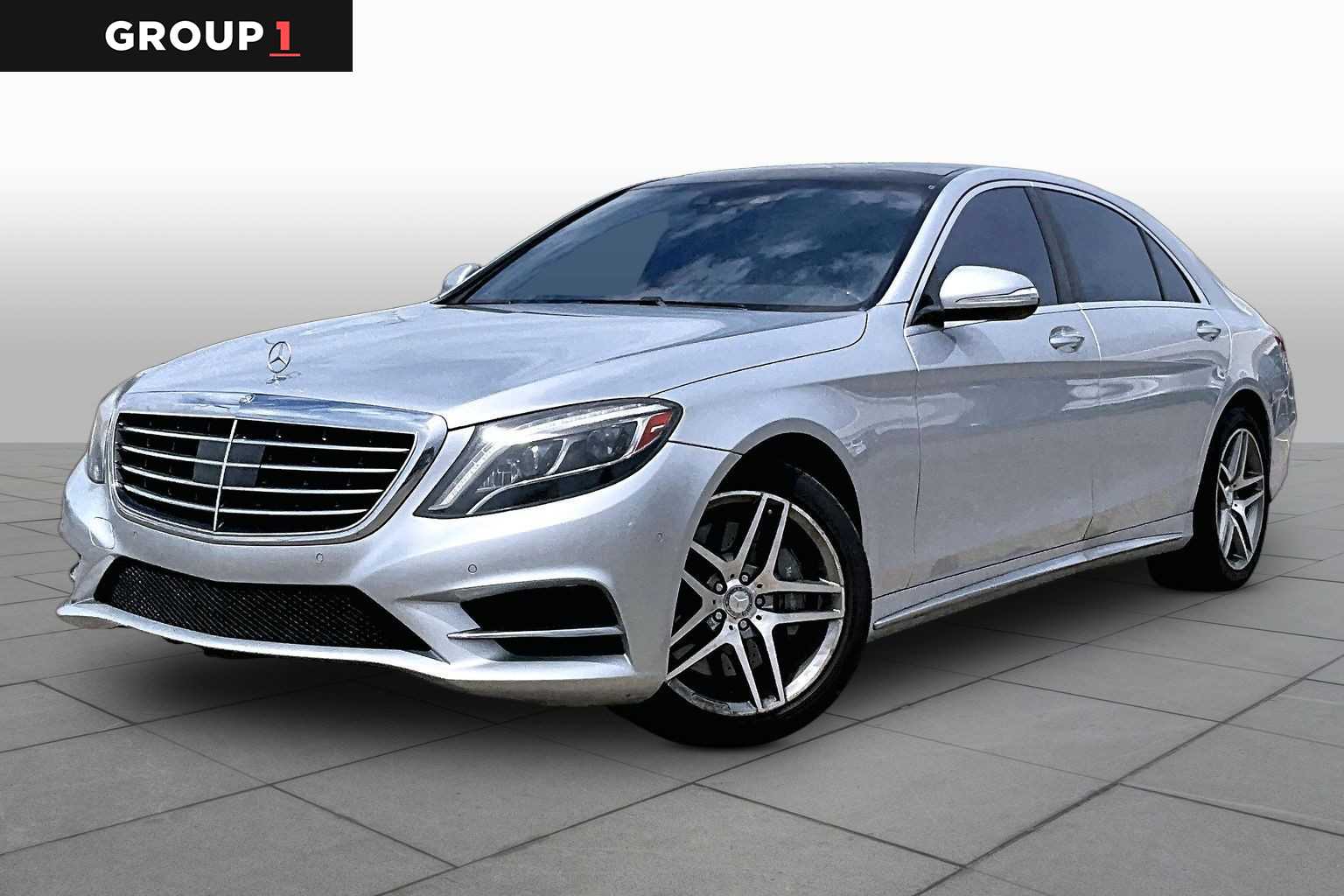 2014 Mercedes-Benz S 550 S 550 Iridium Silver Metallic at Mac Haik Ford