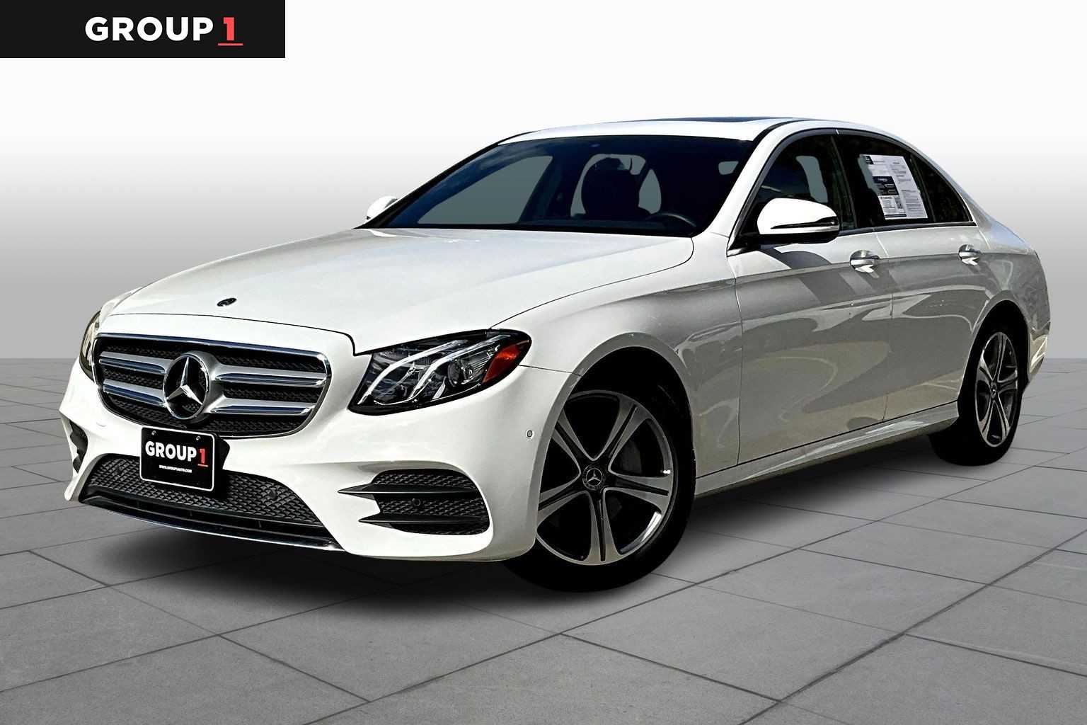 2017 Mercedes-Benz E-Class E 300 Sport Polar White at HGreg Houston